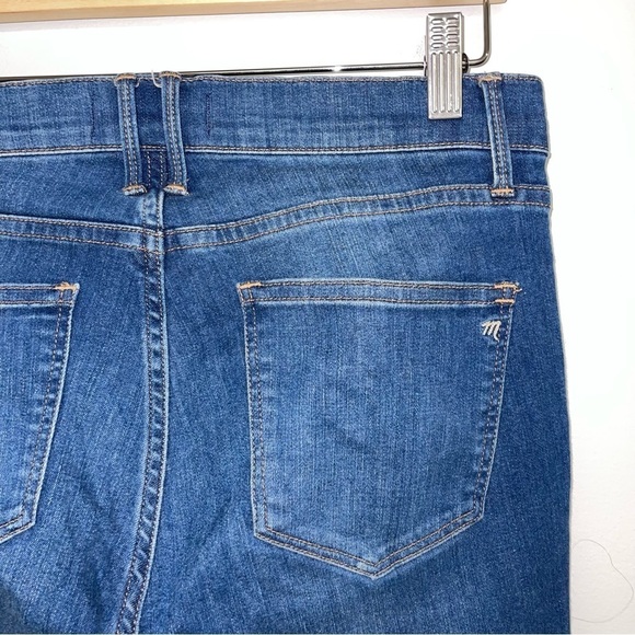 Madewell Jeans Women’s Size 28 Blue  Denim "Skinny Skinny Ankle" Zipper Mid-rise - Picture 6 of 8